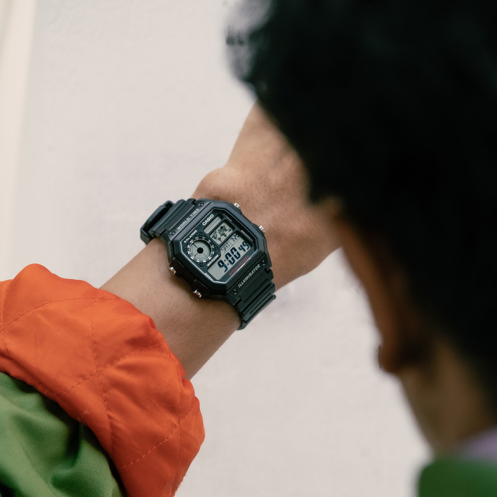 Relógio Casio World Time AE-1200WH-1AV