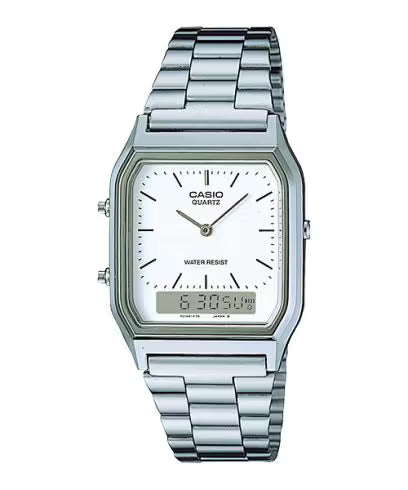 Relógio Casio Vintage Ana-Digi AQ-230A-7A