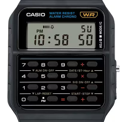 Relógio Casio Calculadora CA-53W-1